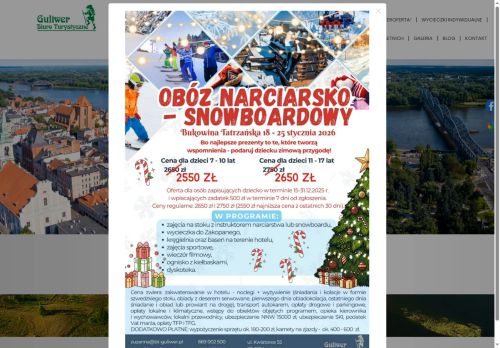 BIURO TURYSTYCZNE „GULIWER”