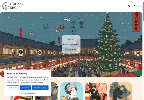 Origami Disc – Mateusz Jan Łysiak